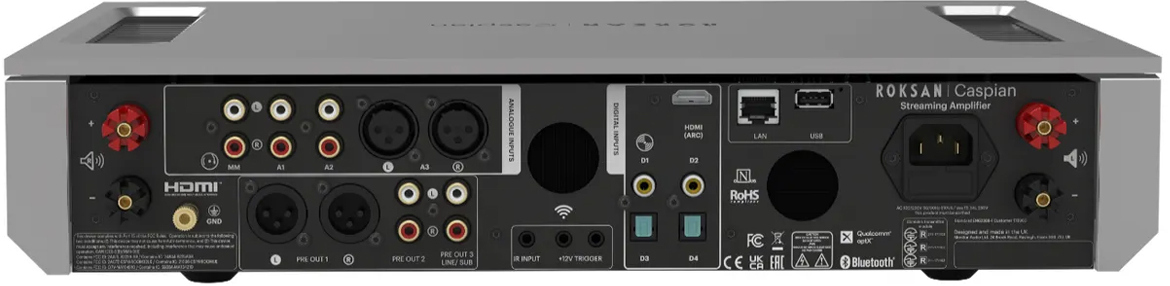 Новая линейка hi-fi Caspian от Roksan включает в себя многофункциональный потоковый усилитель